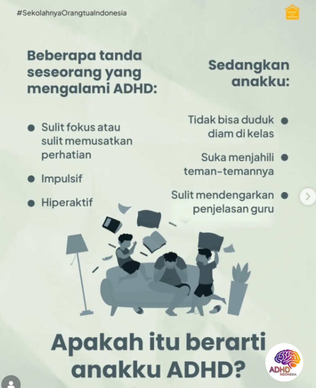 Ciri dan Gejala ADHD pada Anak Usia Dini di Kabupaten Tapin