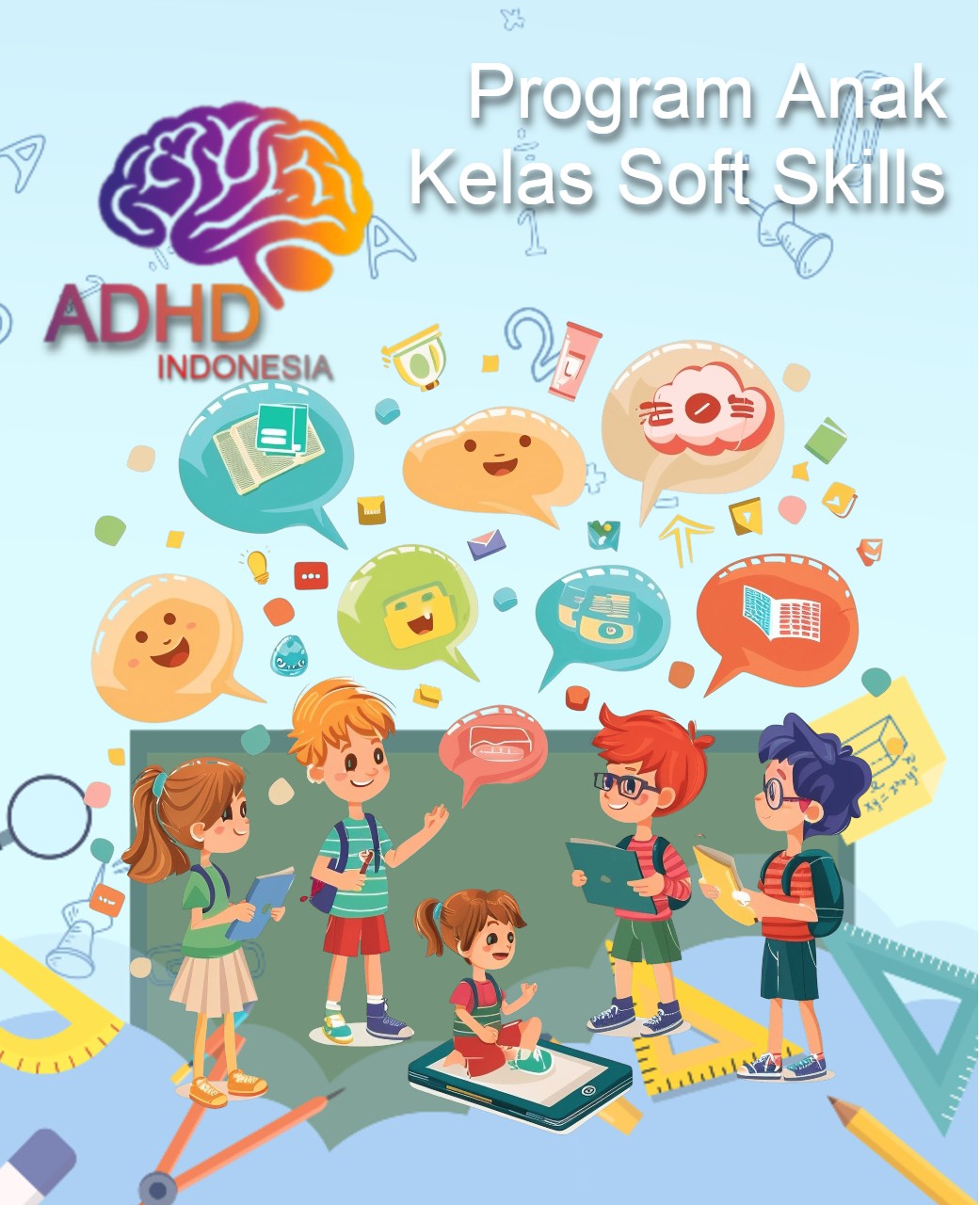 Program ADHD Indonesia Kabupaten Tapin Kelas Soft Skills Anak ADHD